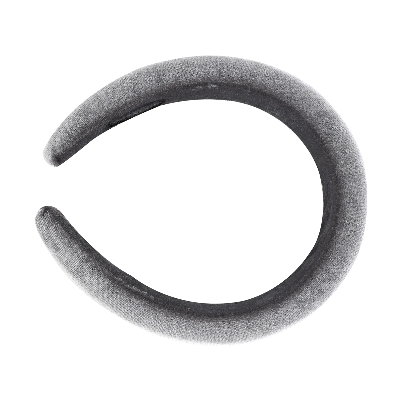 Vicky Velvet Graphite Grey Hairband - Image 5