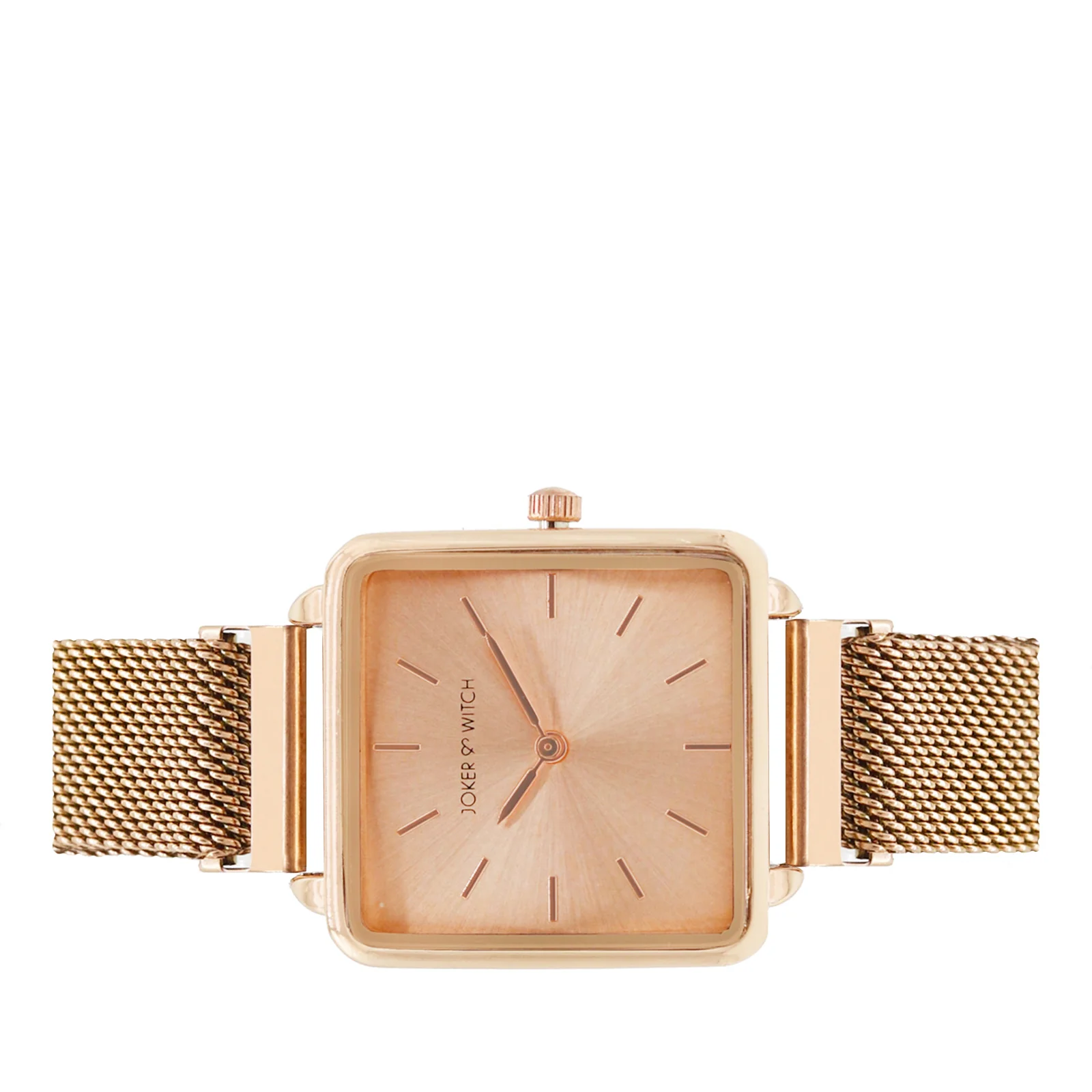 Vintage Rose Gold Small Square Dial Magnetic Strap Women's Watch - Image 5
