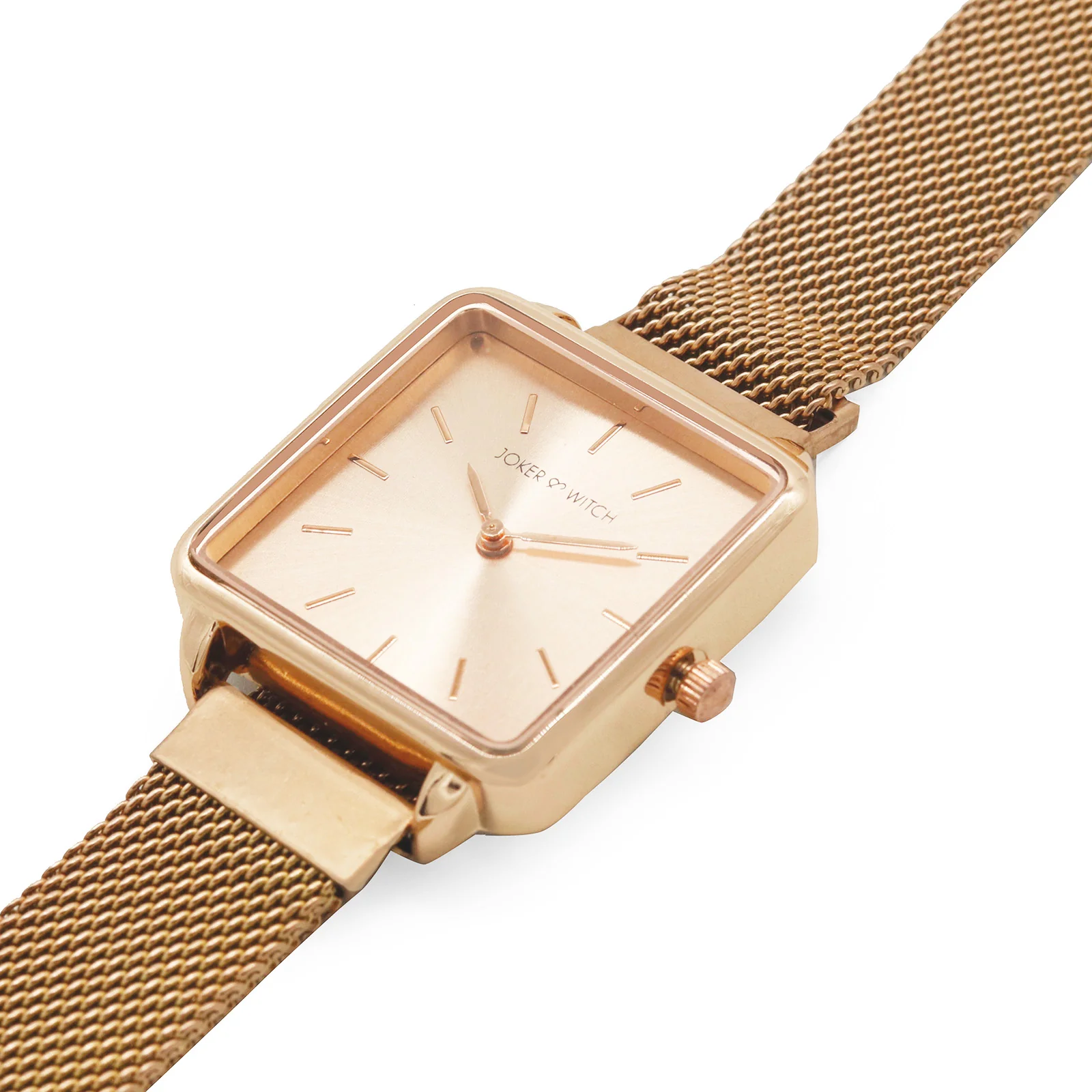 Vintage Rose Gold Small Square Dial Magnetic Strap Women's Watch - Image 7