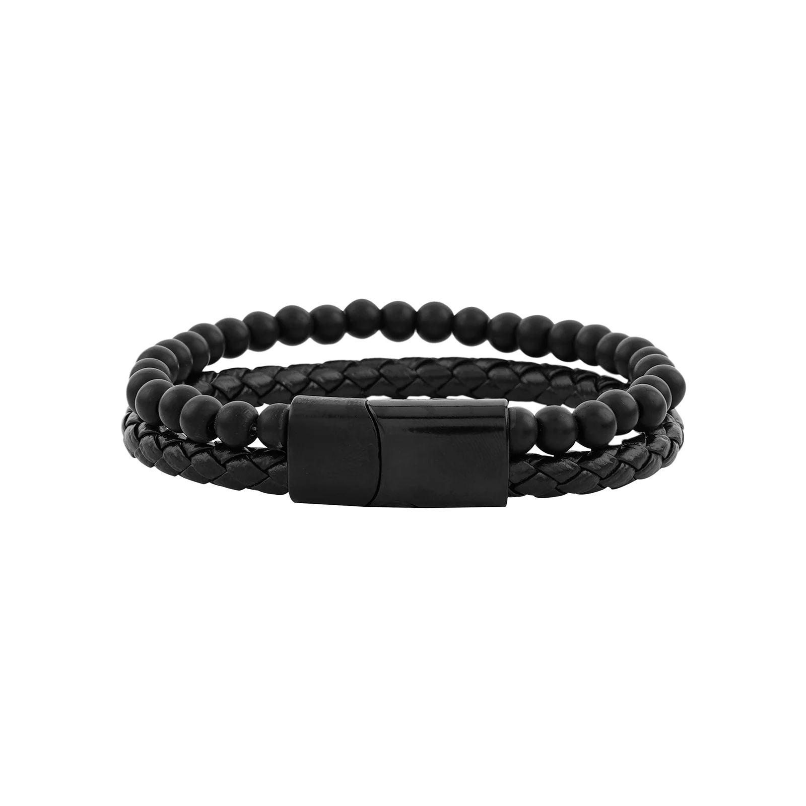 Viper Black Men's Bracelet - Image 4