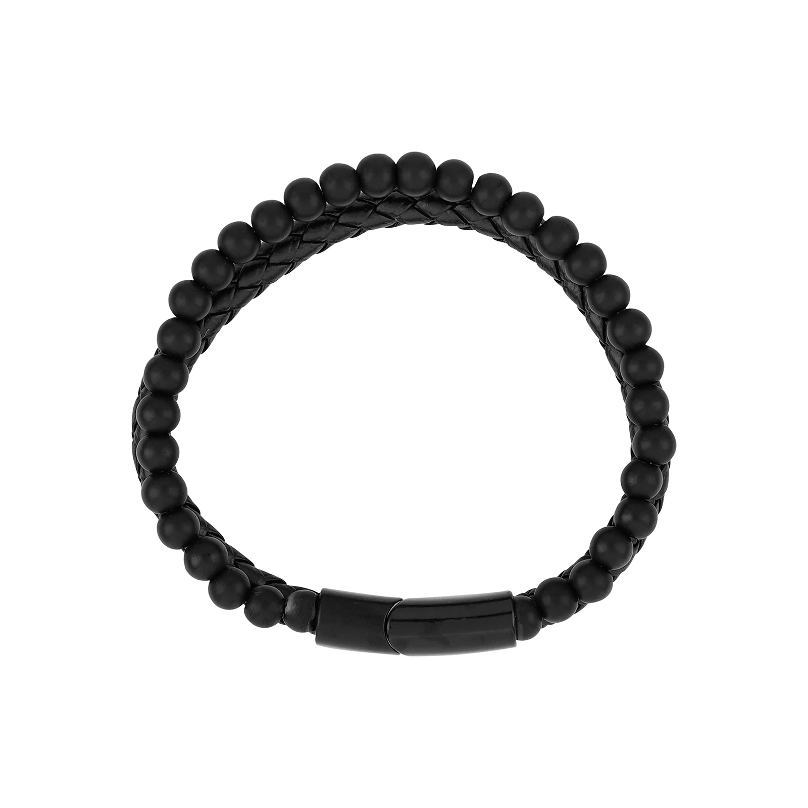 Viper Black Men's Bracelet - Image 5