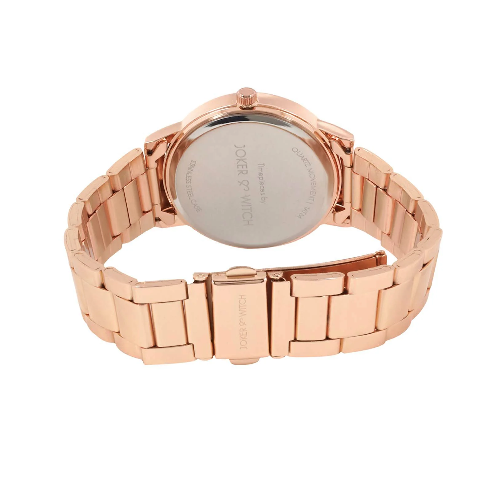 Vixey Rosegold Watch Bracelet Stack - Image 4