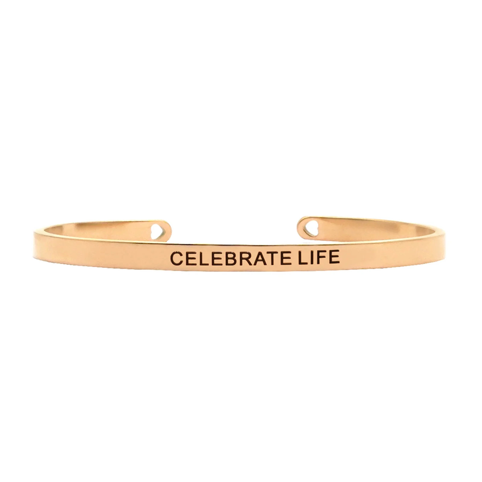 Vixey Rosegold Watch Bracelet Stack - Image 5