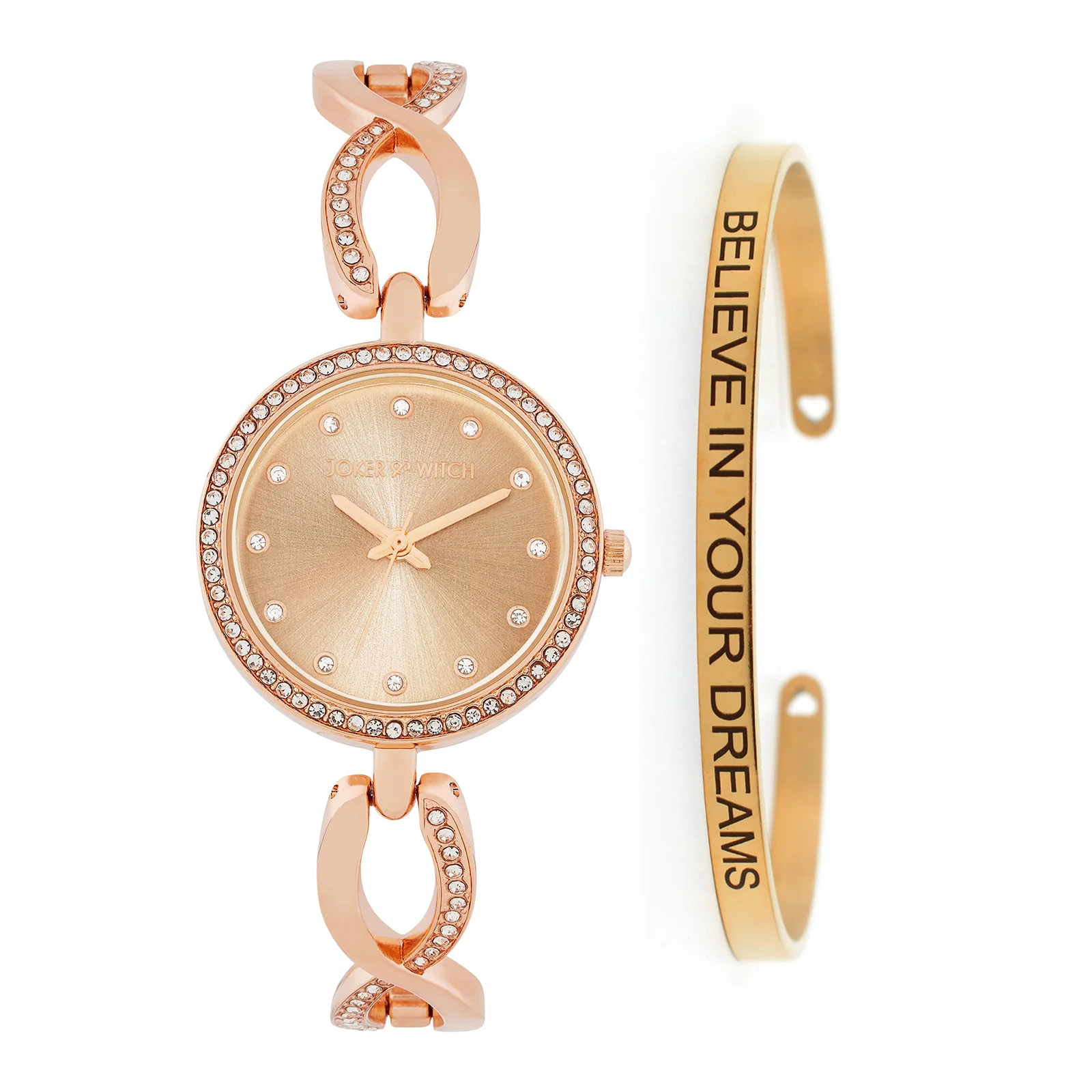 Warm Chrome Watch Bracelet Stack - Image 2