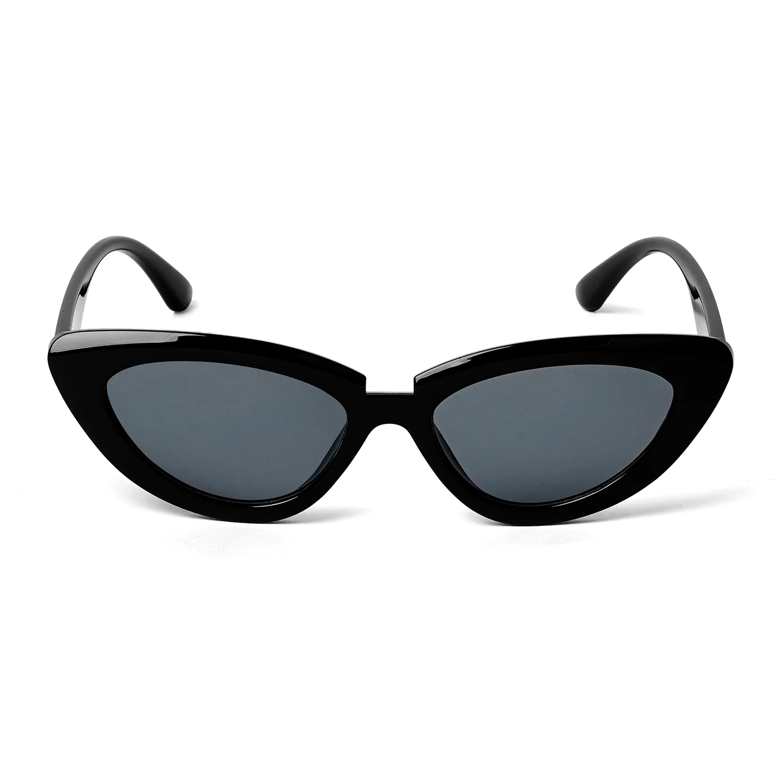 Wintour Cat Eye Black Sunglasses - Image 3