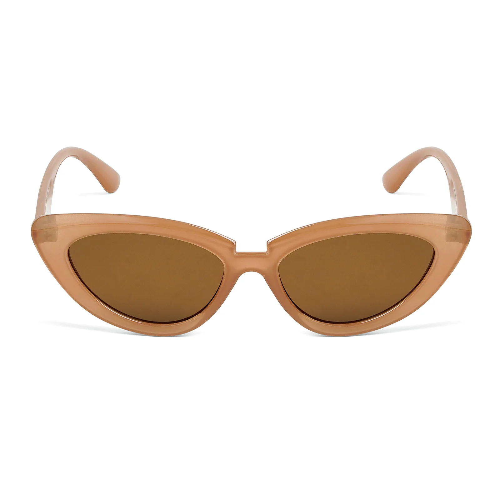 Wintour Cat Eye Brown Sunglasses - Image 3