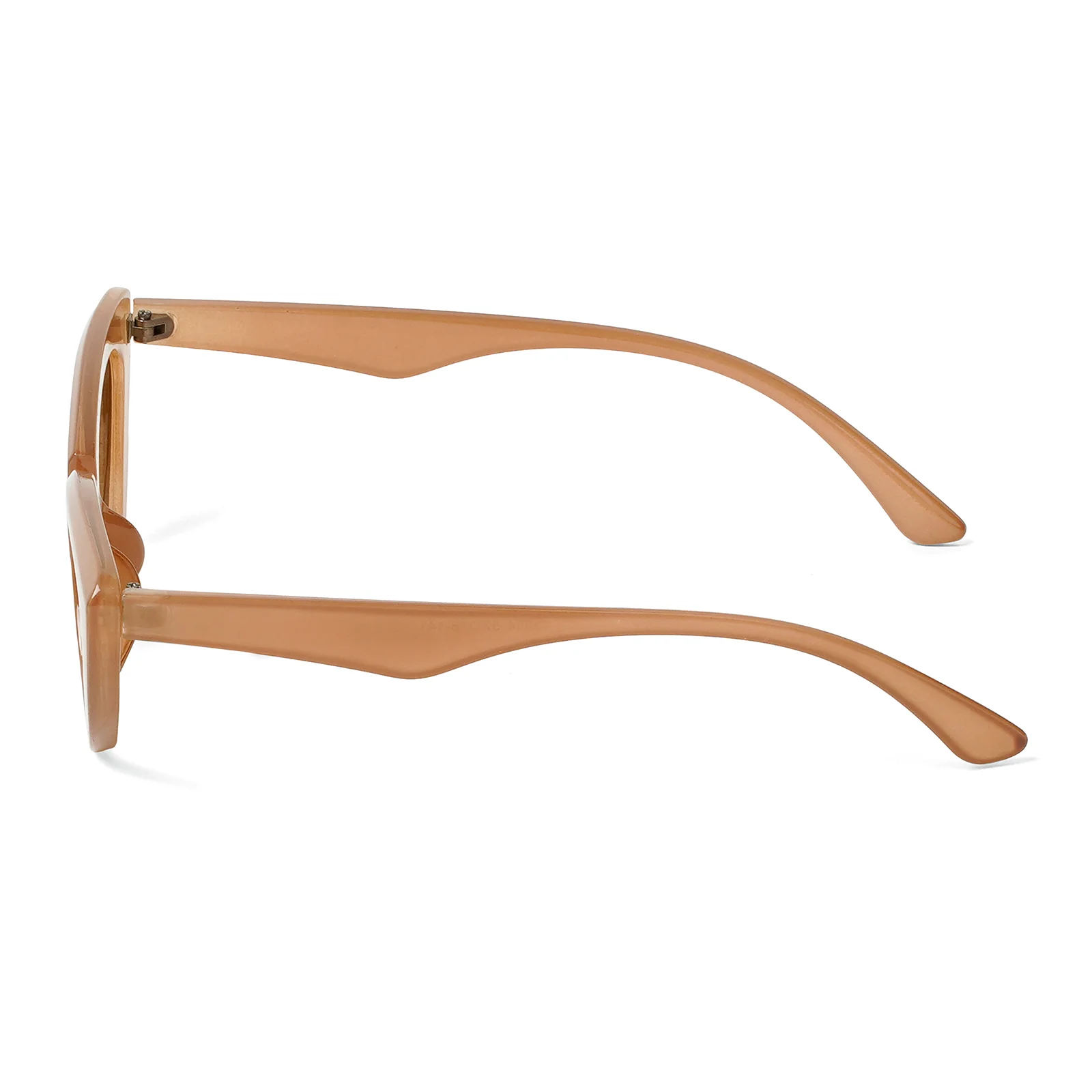 Wintour Cat Eye Brown Sunglasses - Image 5
