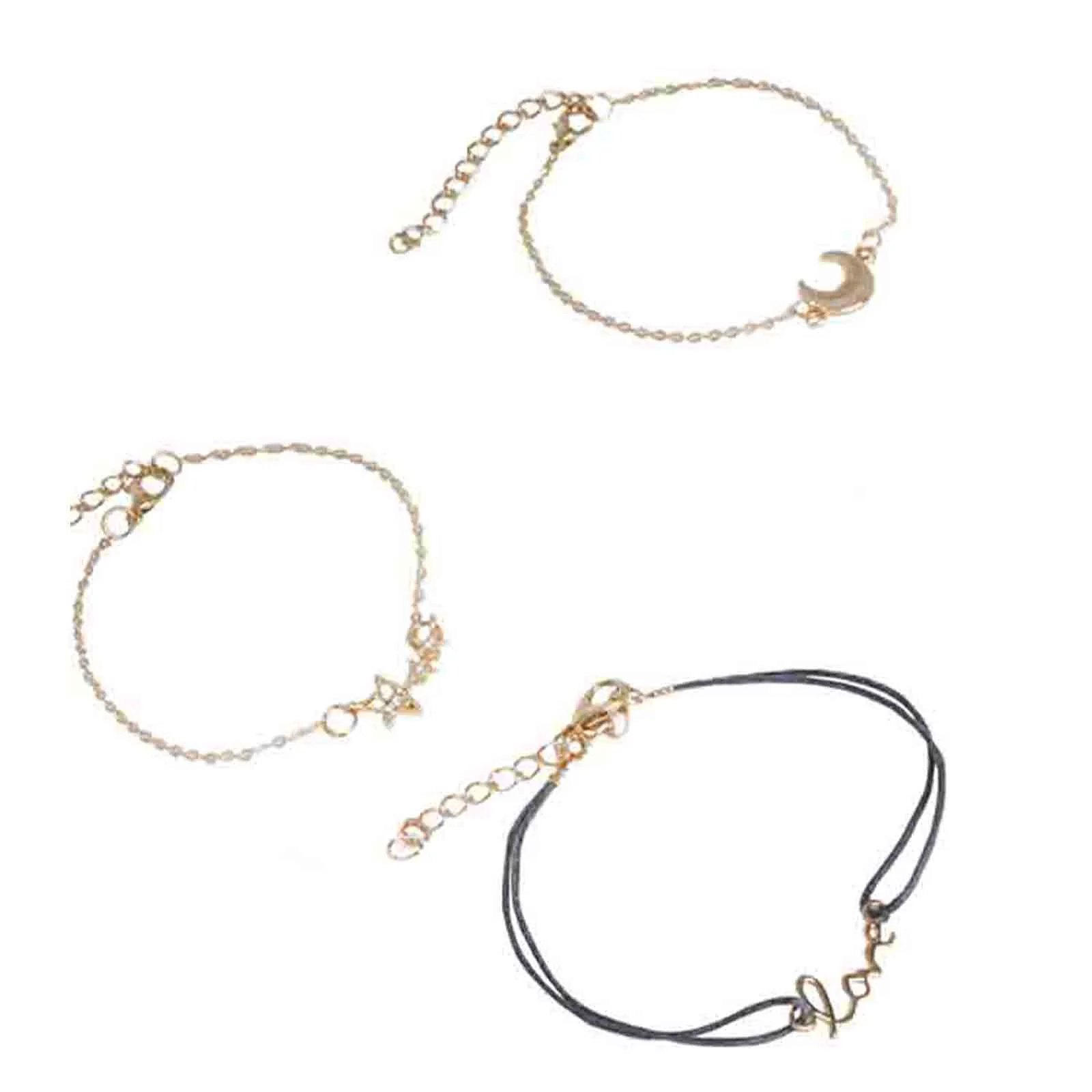Wish Upon Gold Set of 6 Bracelets - Image 5