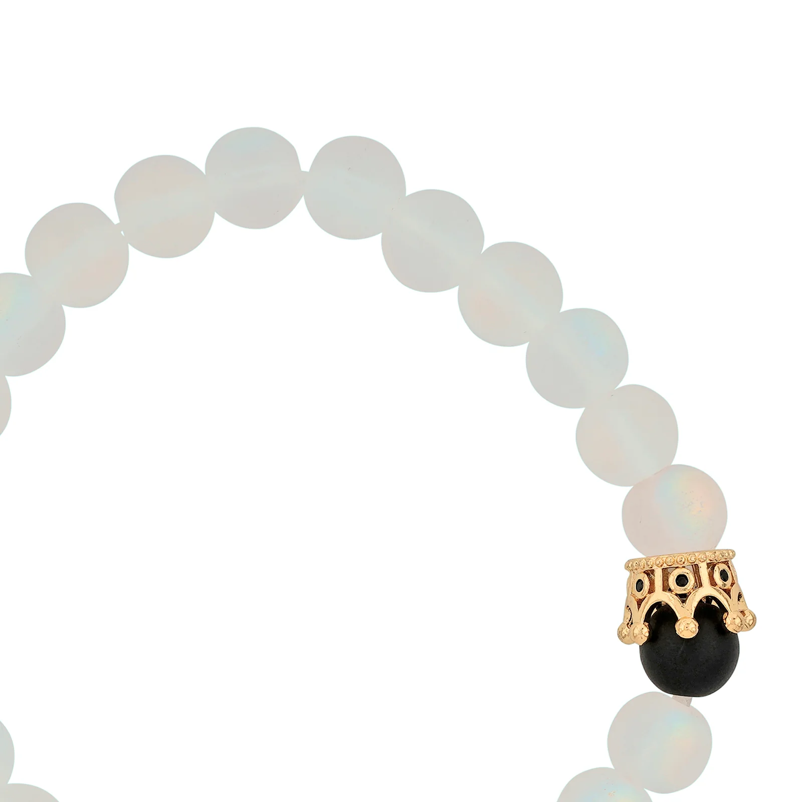 You Belong With Me White Couple Beaded Bracelet - Image 4