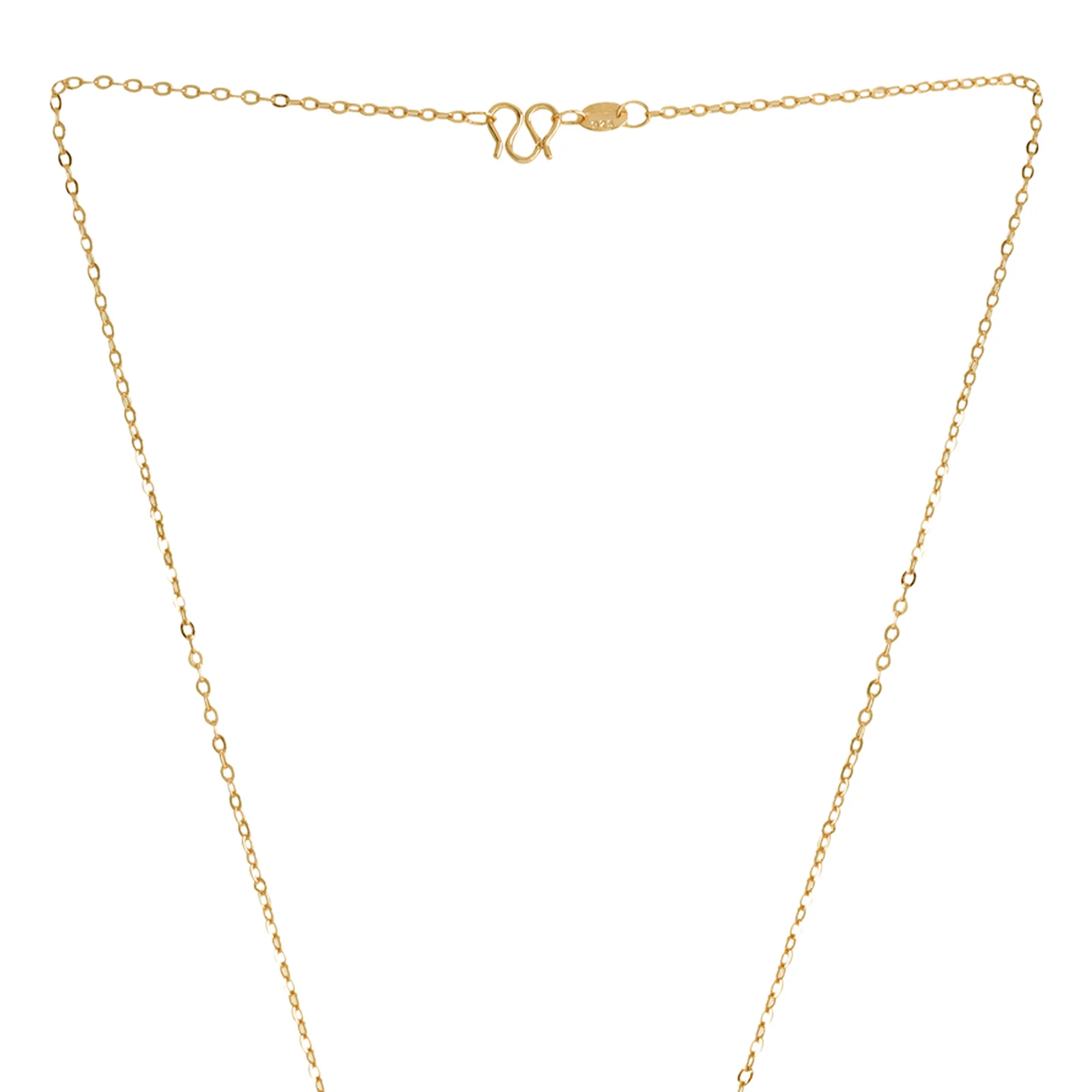 Zelda Gold Rhinestone Necklace - Image 5